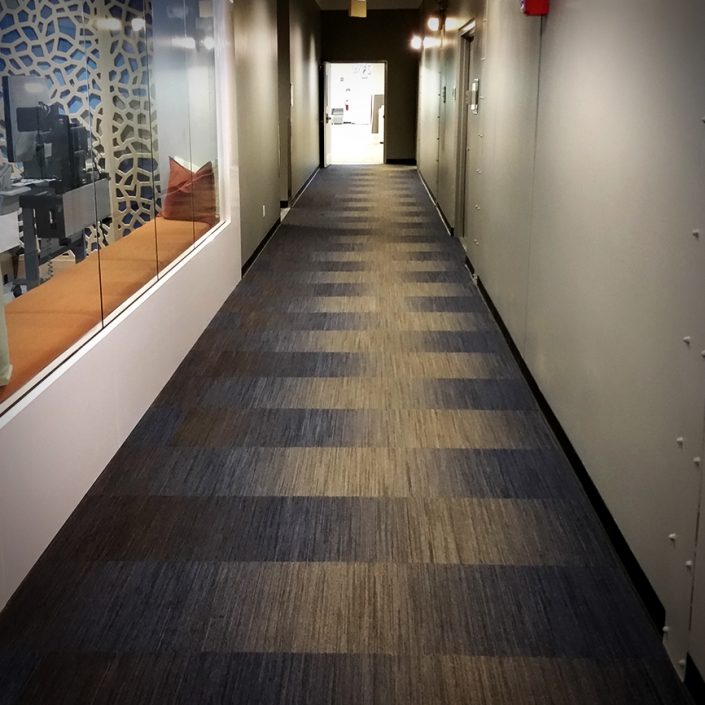 Carpeted Hallway