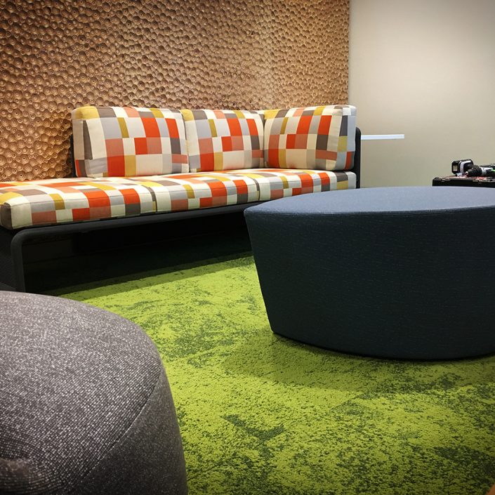 Carpeted Lounge Area