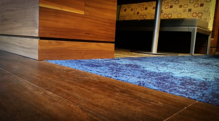 Luxury Vinyl Tile to Carpet Transition