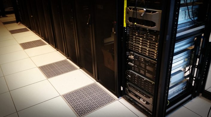 Access Flooring in Server Lab